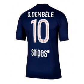 Pánské fotbalový oblečení Paris Saint-Germain Ousmane Dembele #10 Domácí košile 2025-26 Krátkým Rukávem